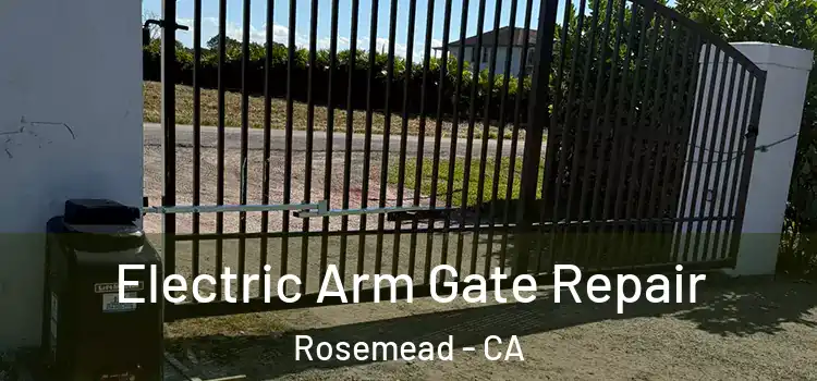 Electric Arm Gate Repair Rosemead - CA