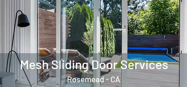 Mesh Sliding Door Services Rosemead - CA